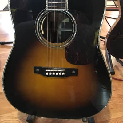 Eastman E40D 40 Series Adirondack Spruce/Rosewood Dreadnought 2010s Sunburst image 2