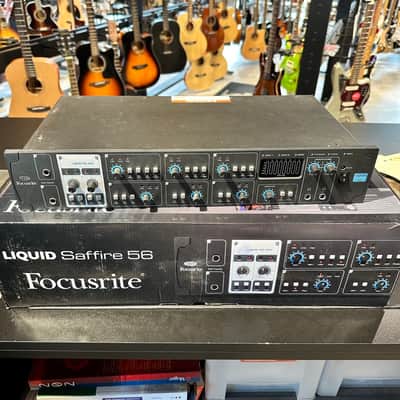 Focusrite Liquid Saffire 56 Firewire Audio Interface 2010s - Black image 1
