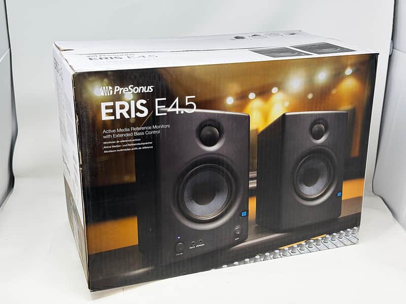 PreSonus Eris E4.5 Studio Monitors (NON-Bluetooth) — Brand New!!! image 1