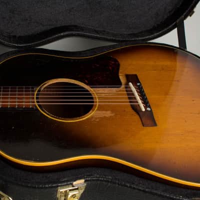 Gibson J-45 Flat Top Acoustic Guitar (1956), ser. #V8669-8 (FON), black tolex hard shell case. image 15