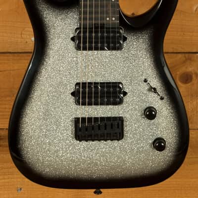 Jackson Pro Plus Misha Mansoor Juggernaut HT7 - Caramelized Maple - Silverburst Sparkle - 7-String image 10