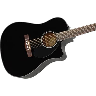 Fender CD-60SCE Black - Acoustic Guitar image 5