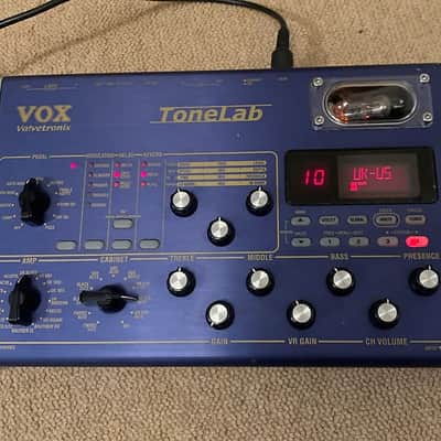 Vox Valvetronix Tone Lab Modelling Valve Guitar Preamp image 5