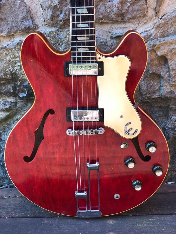 1967 Epiphone Riviera Cherry image 1