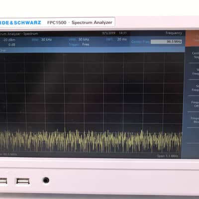 Rohde and Schwarz FPC1500 - Spectrum Analyzer with Tracking Generator (5kHz - 1Ghz) image 3