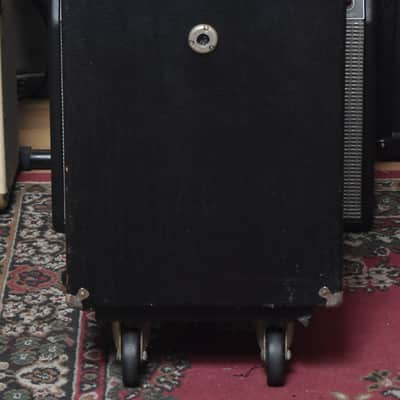 1967 Ampeg B-15N Portaflex Tube Amplifier Flip-Top Modified Black w/ 1x15" Cabinet image 6