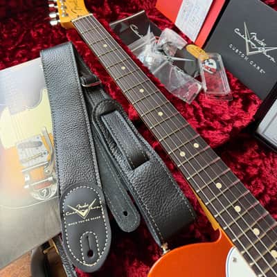 2025 Fender Custom Shop Telecaster W25 Custom Deluxe NOS Limited Edition - Fire Mist Orange image 21