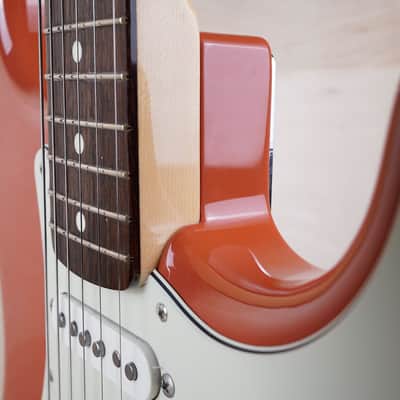 Fender Traditional '60s Stratocaster MIJ 2020 Fiesta Red Made in Japan w/ Bag image 12