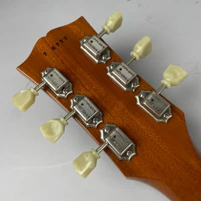 Lefty !!!Gibson Les Paul 57' Gold Top Reissue 1996 - Gold Top with Humbuckers, and OHSC and papers . Virtually unplayed! image 9