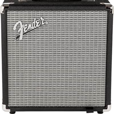 Squier Affinity Precision Bass PJ Pack with Rumble 15 Combo, Laurel Fretboard, Gig Bag  - Black image 7
