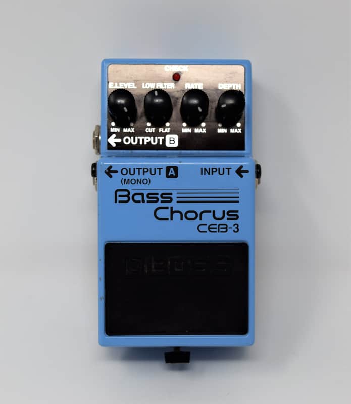 Boss CEB-3 Bass Chorus (Pink Label) | Reverb