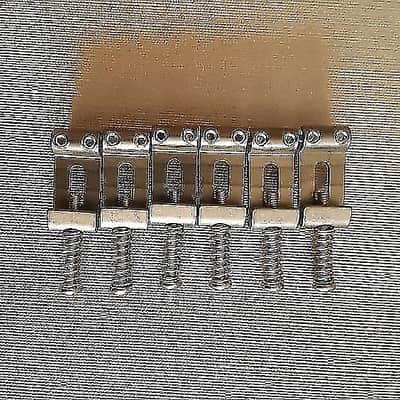 Unknown Titanium Vintage Type Bridge Saddles 10.5MM image 1