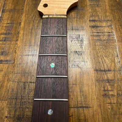 Musikraft Strat Neck 2024 - Flame Maple 5A image 5