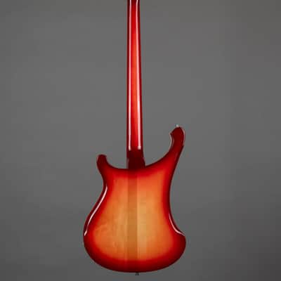 2014 Rickenbacker LTD 4003 FG CB Checkerboard Binding Fireglo Japan Exclusive Run (USA, Fireglo, OHSC) image 11
