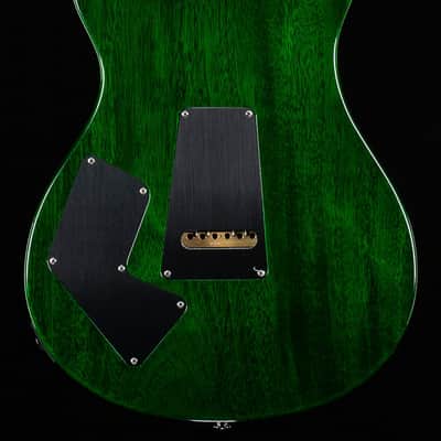 PRS Willcutt Exclusive Wood Library Modern Eagle V Charcoal Jade Burst Quilted Maple 10-Top (208) image 4