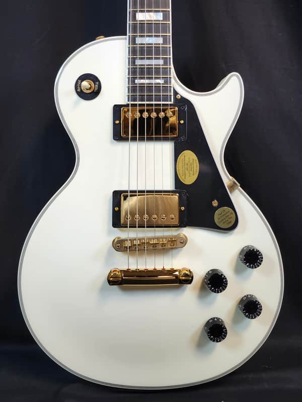 Gibson Vintage 2001 Les Paul Custom, Alpine White, Gold Hardware, w/HSC, Just Unboxed image 1