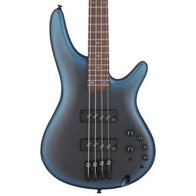 Ibanez SR500N 4-String Bass - Midnight Arctic Ocean Matte image 1