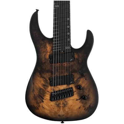 Legator N8FSS Ninja 8 Multi-Scale Guitar, 8-String, Death Valley image 4
