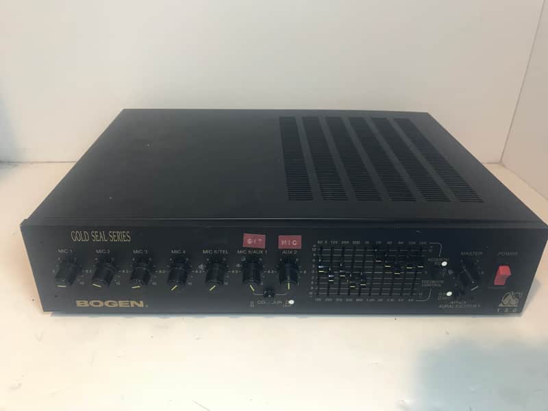 Bogen Gold Seal Series GS 150 GS3 Equalizer PA Paging Amplifier image 1