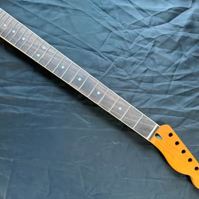 BMC Guitar Neck Tele® Telecaster® 22 Fret Roasted Maple With Rosewood Bound Fingerboard Nitro Lacquer 2025 - 9.5 Radius   [TN109] image 1