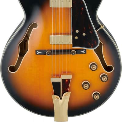 Ibanez GB10SE-BS George Benson Signature Hollow Body Guitar 6-String - Brown Sunburst + Case MGB100C image 7