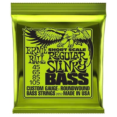 Ernie Ball Short Scale SlinkyBass Guitar Strings (45-105) image 3