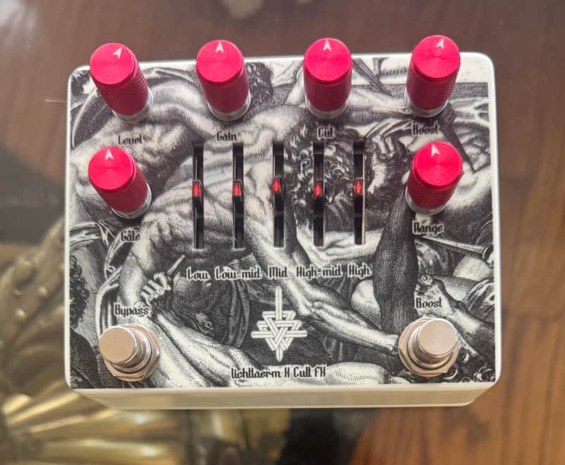 Lichtlaerm Audio Total Distortion Worship 2023 - White Graphic image 1