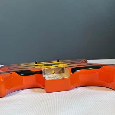 2010's Kramer Pacer Vintage Series Bengal Tiger Stripe Guitar Body Floyd Ready image 22