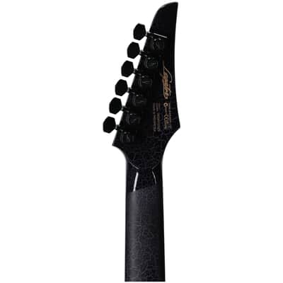 Legator Ninja 6 Floyd Rose Electric Guitar, Purple Crackle image 8