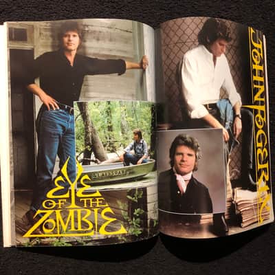John Fogerty - Eye of the Zombie Piano/vocal/Guitar Songbook Vintage 1987 Used image 2