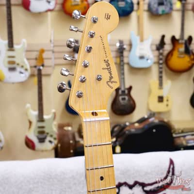 Fender Custom Shop Vintage Custom '55 1955 Hardtail Stratocaster Time Capsule Package Aged Shell Pink 7.25 Pounds image 7