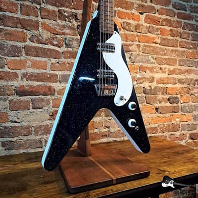 Nepco Guitars USA Made V-Style Electric Guitar (2023 - Galactic Sparkle) image 4