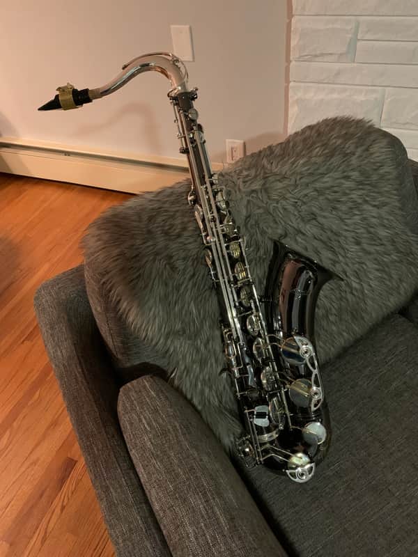 Selmer TS44B Professional Model Tenor Saxophone 2010s - Black Nickel-Plated image 1
