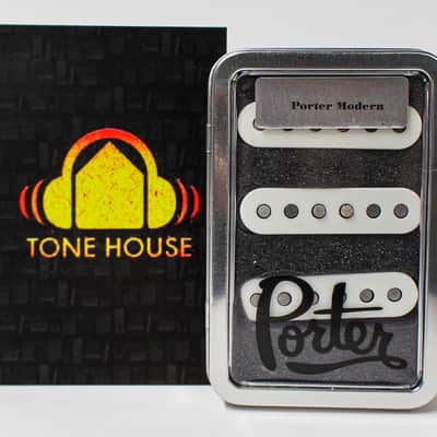 Porter Pickups - Modern Strat Single Coil Pickup Set of Three for Guitar image 1