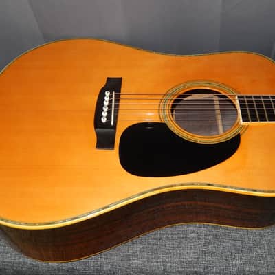 MADE IN JAPAN 1980 - CAT'S EYES CE1000D - WONDERFUL - MARTIN D41 CLASS -  ACOUSTIC GUITAR image 6