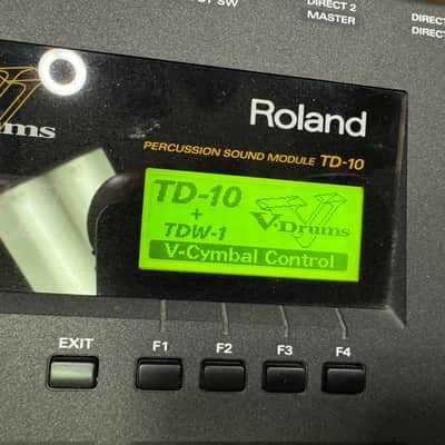 Roland TD-10 V-Drum Module w/TDW-1 Upgrade & V-Cymbal Control & More - A081200 image 5