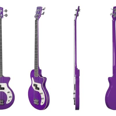 Orange O Bass - Glenn Hughes Signature Edition - in Purple w/ Gig Bag image 7