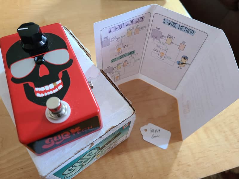 GUUL Noise Gate - Black on Red image 1