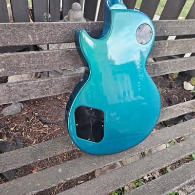 Gibson Les Paul Studio 2002 - Blue Teal Flip Flop image 22