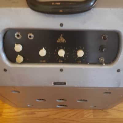 Musitronic Tube Guitar Amp 1950's 60's Grey image 5
