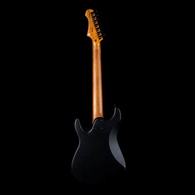 Jet Guitars JS-407 7 String Electric Guitar in Matt Black image 2