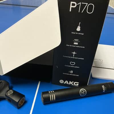 AKG P170 Small Diaphragm Cardioid Condenser Microphone 2010s - Black image 5