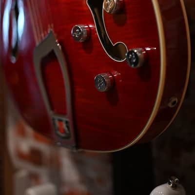 Hagstrom Viking DLX 12 string 2023 - Wild Cherry image 3