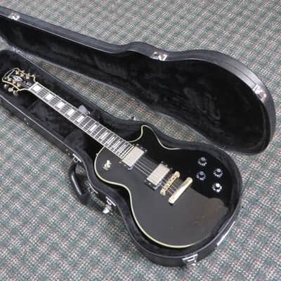 2011 Epiphone Les Paul Custom Pro Black! w/hardshell case image 8
