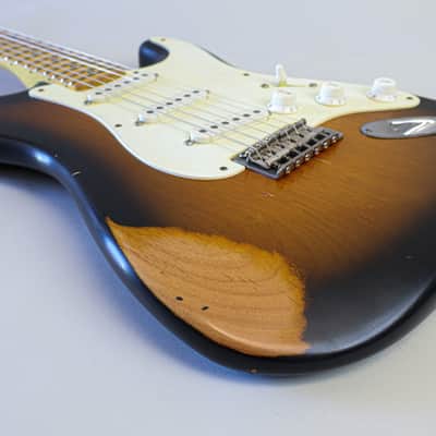 Nash Guitars - S57 - 2 Tone Sunburst (Medium Aging) image 14