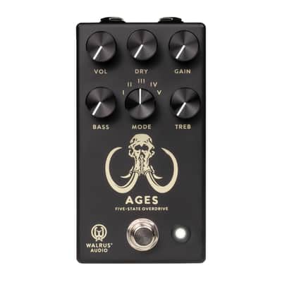 Walrus Audio Ages Five-State Overdrive Pedal - Black - Open Box image 1