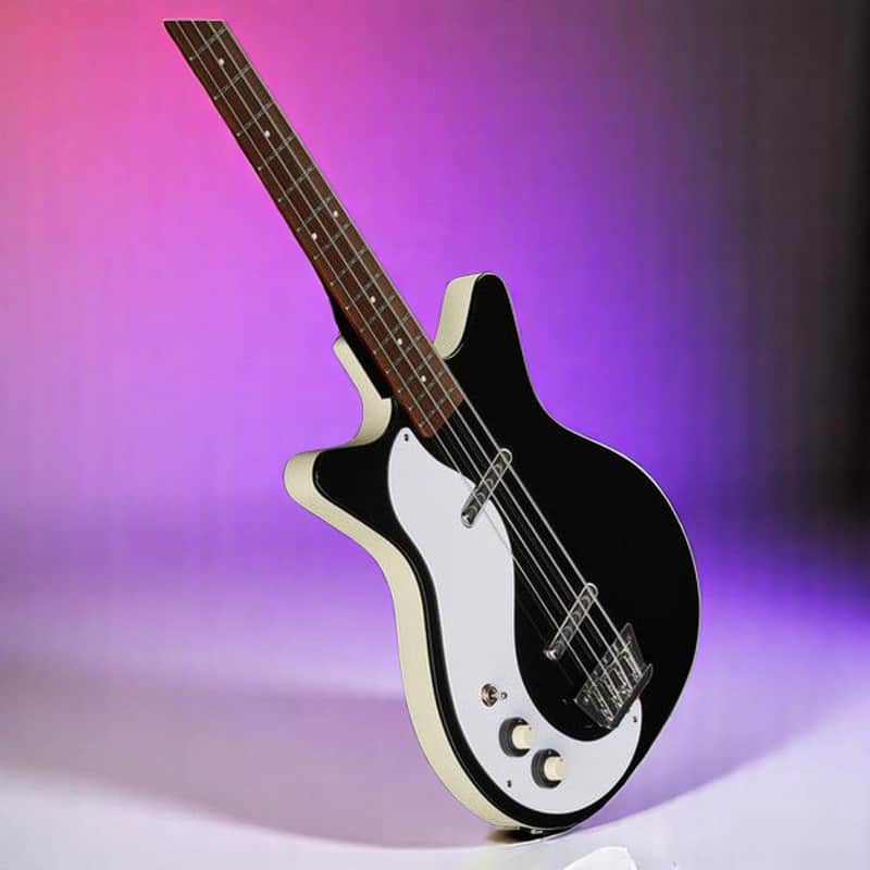 Danelectro 59DC Long Scale Left-Handed Bass â€“ Black | Brand New
