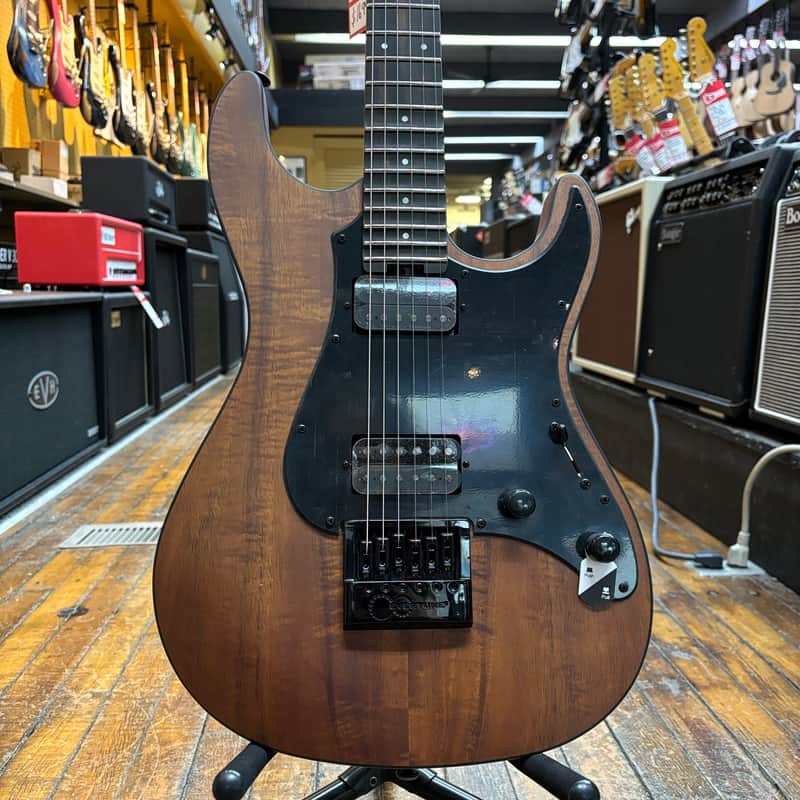 ESP LTD SN-1000 EverTune Koa Electric Guitar Natural Stain image 1