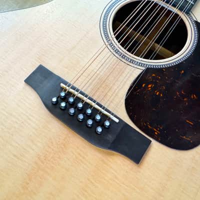 Martin 16 Series Grand J-16E 2025 12-String Jumbo Body Electric Acoustic Guitar Natural Satin image 10