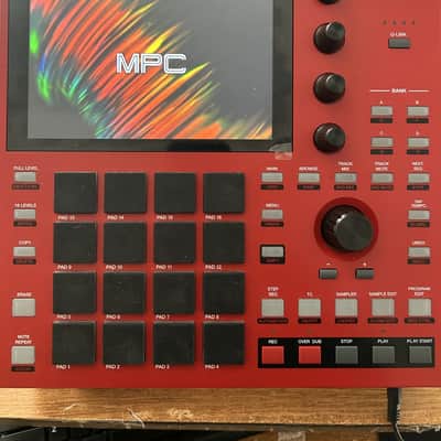 AKAI MPC ONE+ Standalone MIDI Sequencer w/128GB SD card and Expansions - Red image 3